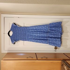 Blue Pheasant dress